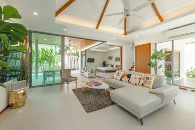 Tropical Rawai Beach Home Retreat with Pool & Gym – 写真 4